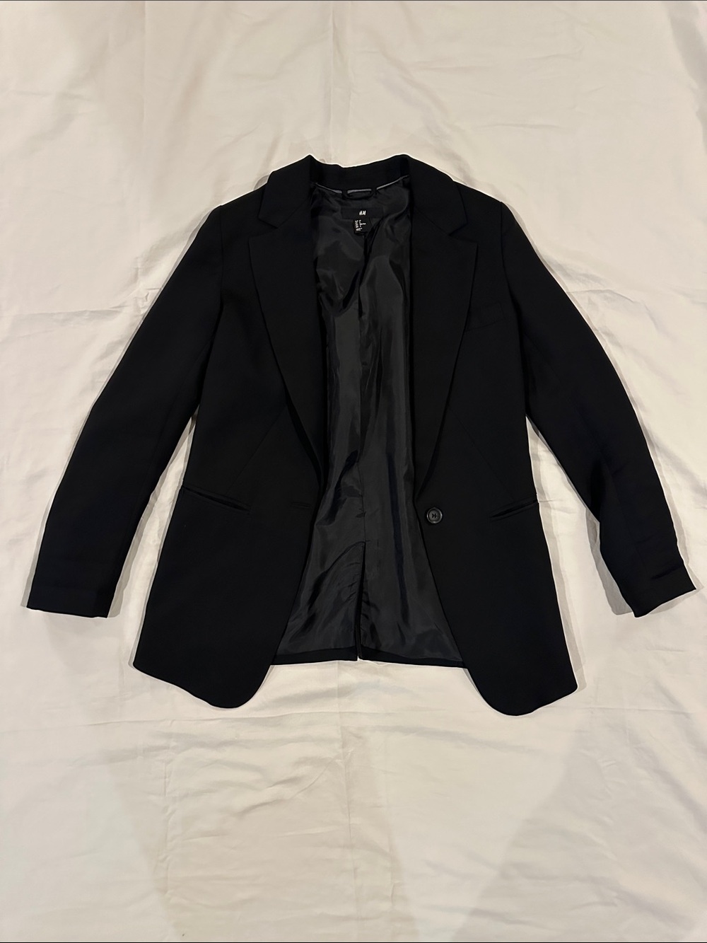 H&M Black Single-Button Women’s Blazer